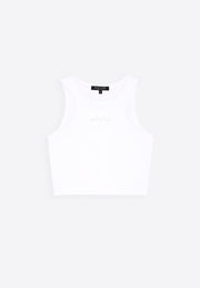 Off white high neck crop top for women East Vibe Dubai